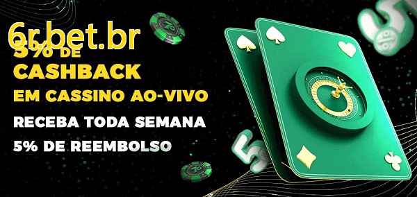 Promoções do cassino ao Vivo 6r.bet.br